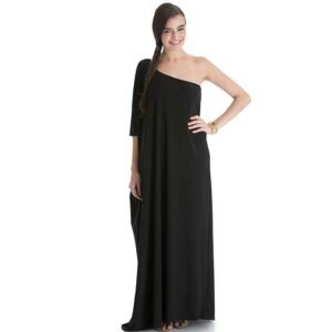 Black One Shoulder Dress