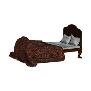 Lofter Steel Bed 6 FT. BK